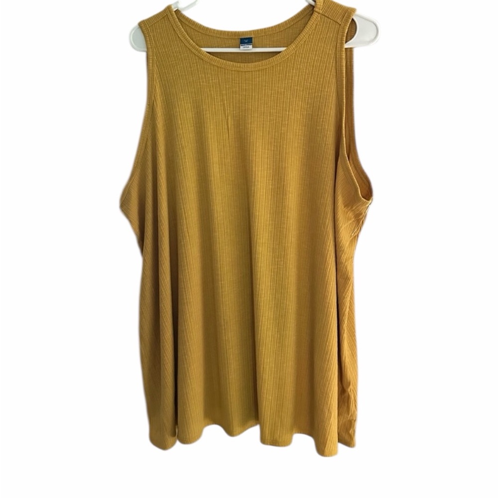 Old Navy - Women’s High-Neck Rib-Knit Swing Tank - Size 3X - NWOT - PTP 25.5”